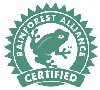 Logo rianforest alliance